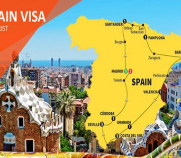 شرایط اخذ ویزای توریستی اسپانیا